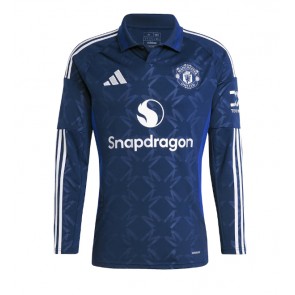 Manchester United Replica Away Stadium Shirt 2024-25 Long Sleeve